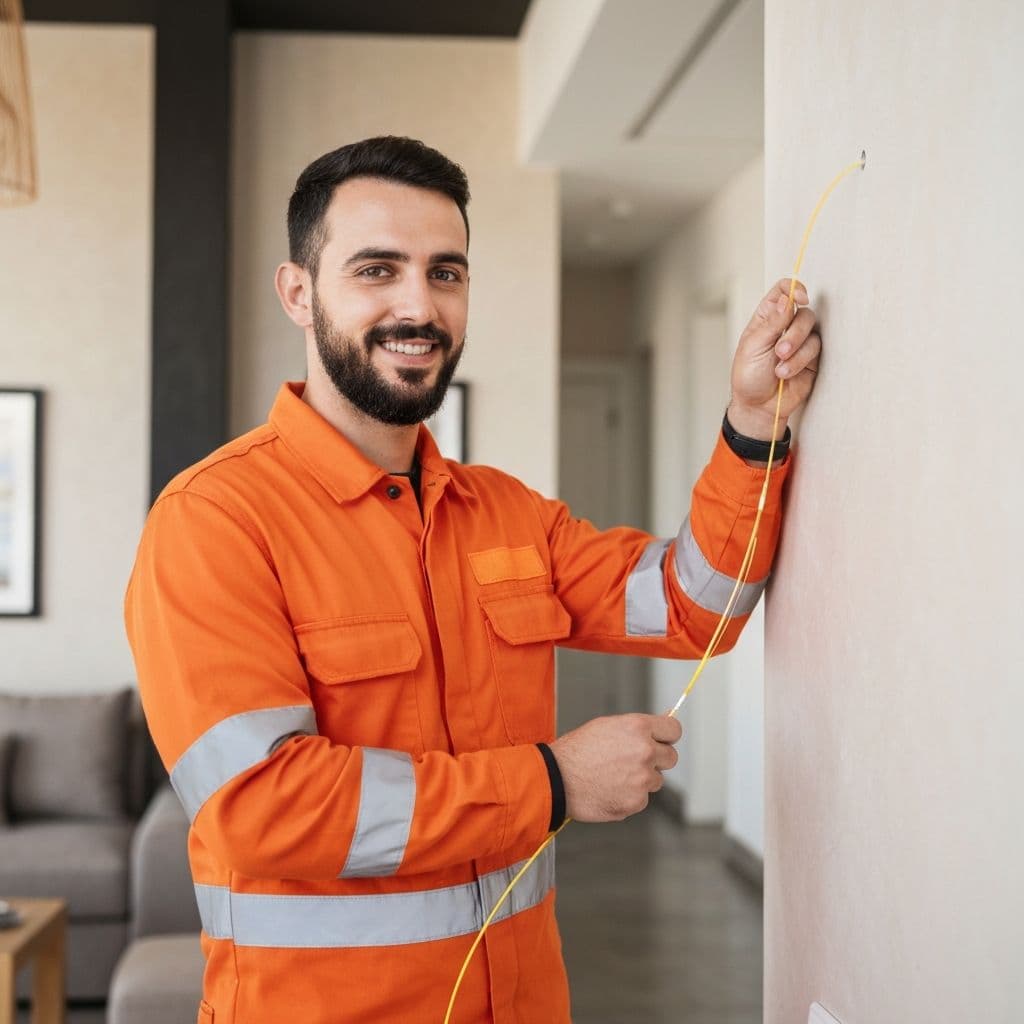 Une installation par un expert